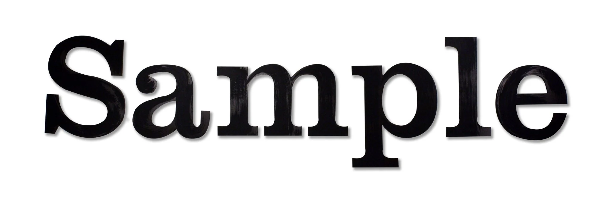 Hand Painted Custom Block Letter Wall Word - Image 2