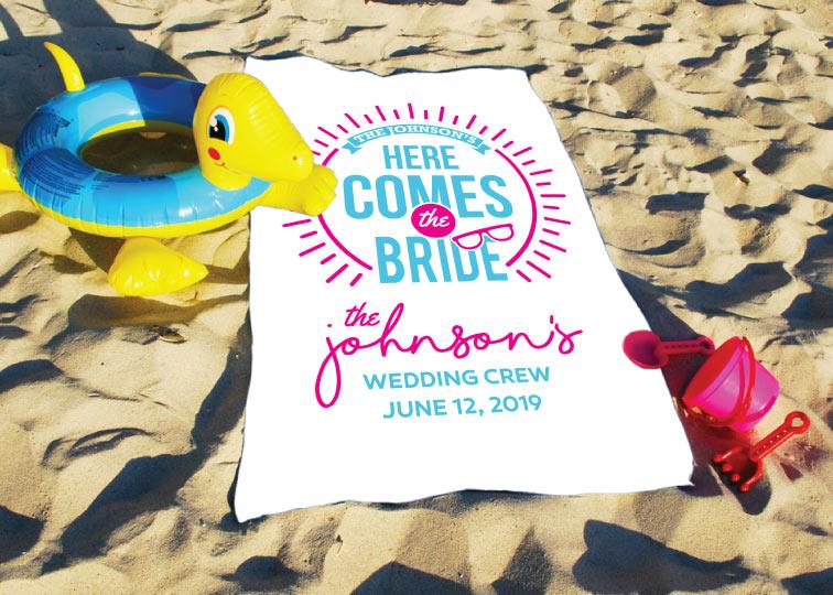 Personalized Cruise Beach Towels - Image 3