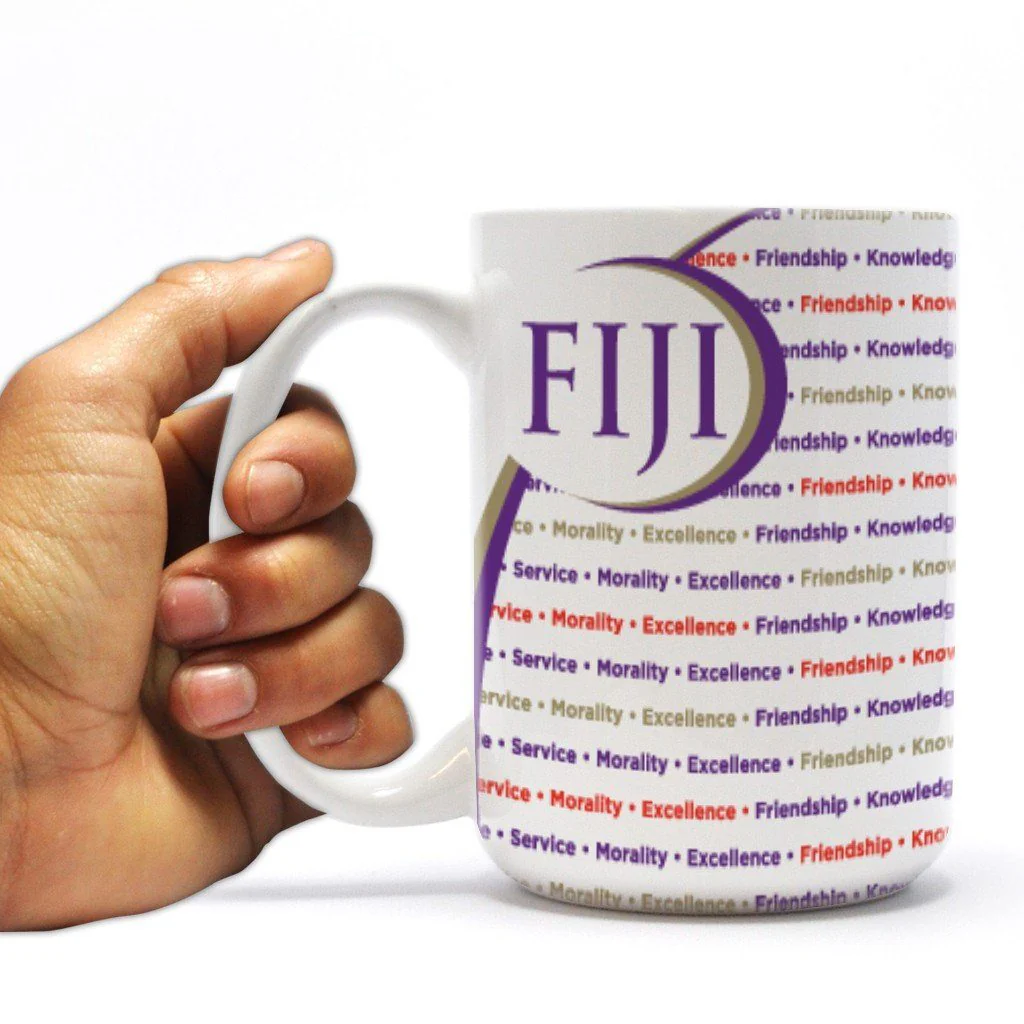 Phi Gamma Delta 15oz Inspirational Motto Coffee Mug