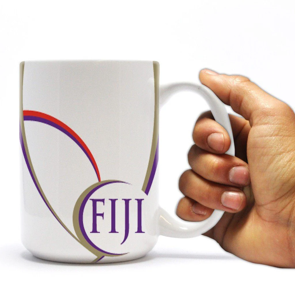 Phi Gamma Delta 15oz Swoop Coffee Mug - Image 2