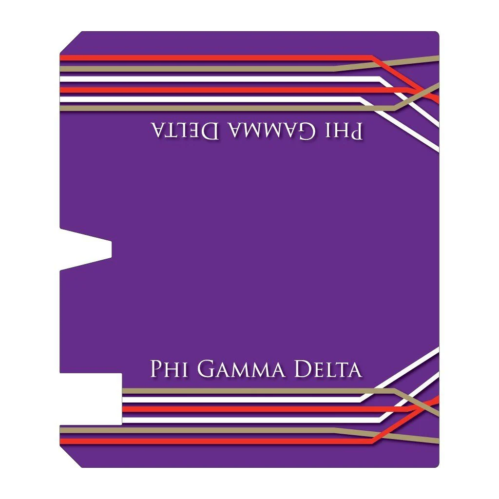 Phi Gamma Delta Magnetic Mailbox Cover - Design 2 - Image 2