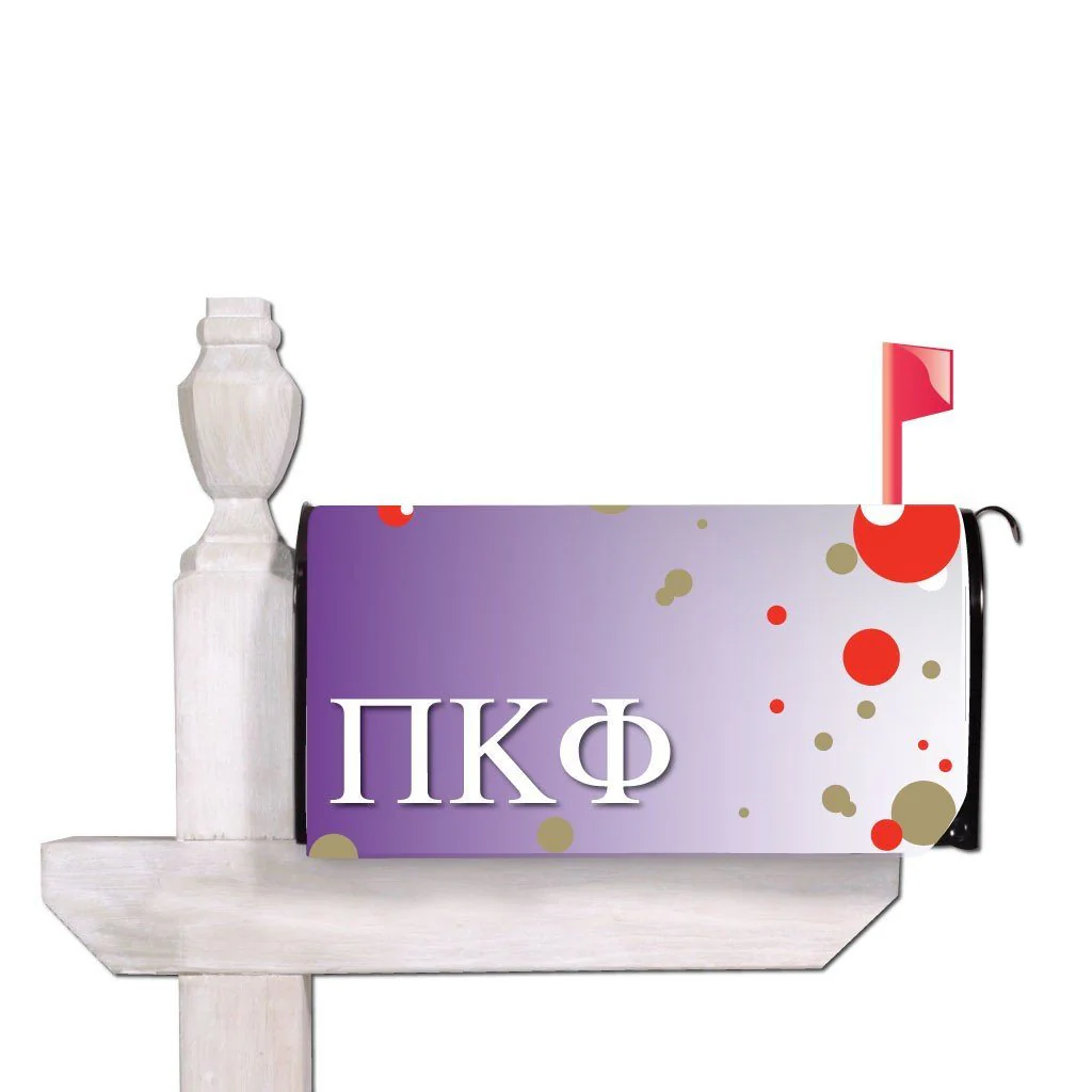 Phi Gamma Delta Dot Design Magnetic Mailbox Cover
