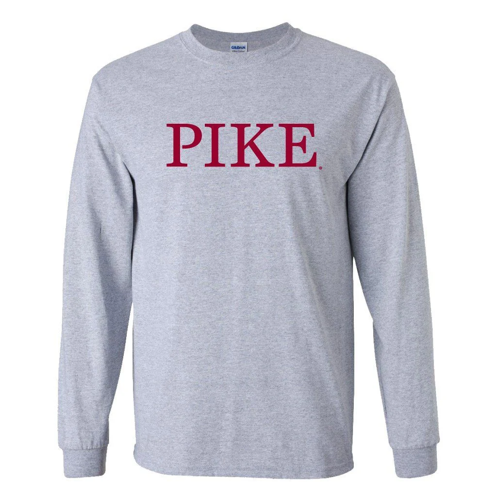 Pi Kappa Alpha Pike Design Long Sleeve T-shirt - Image 2