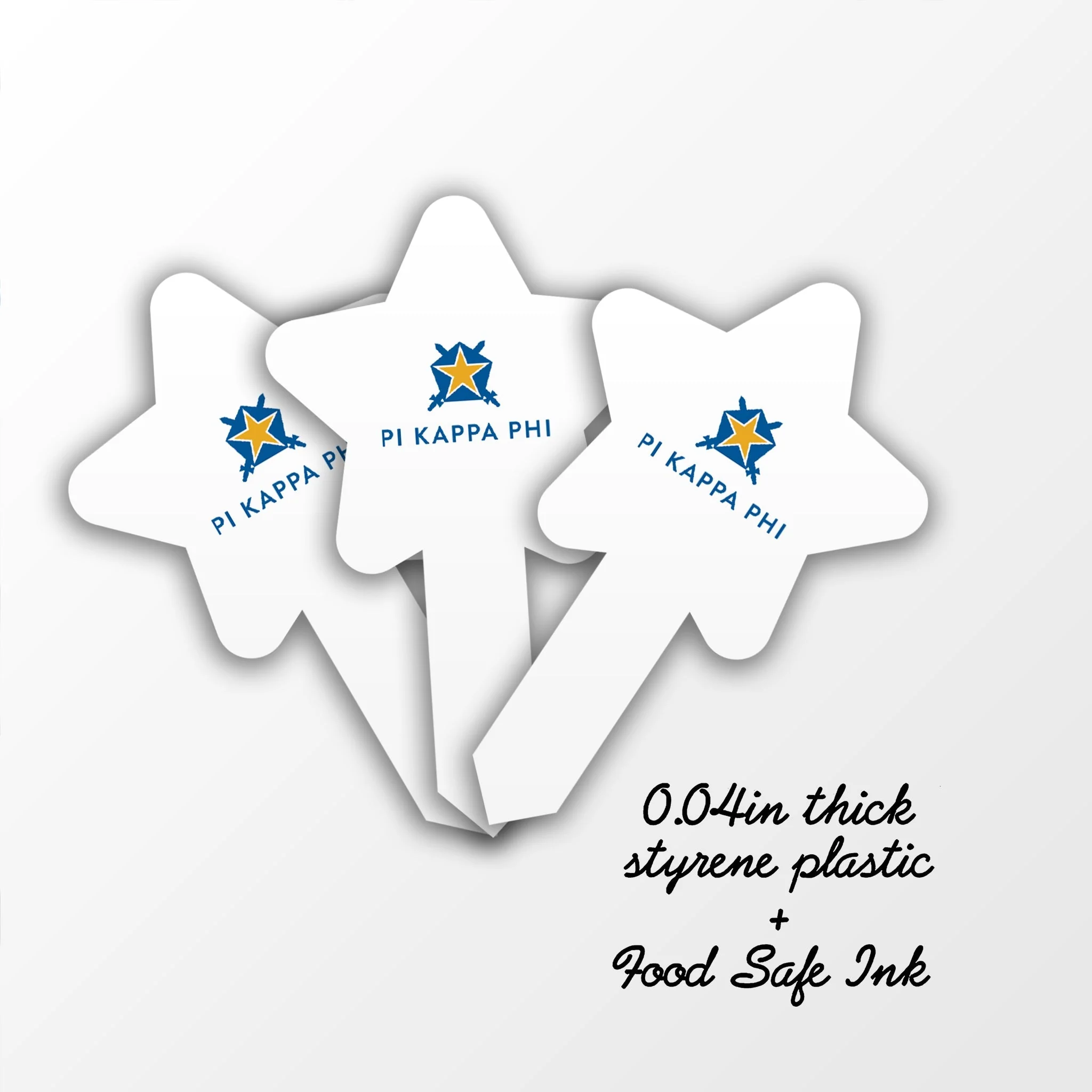 Pi Kappa Phi Cupcake Toppers - Image 2