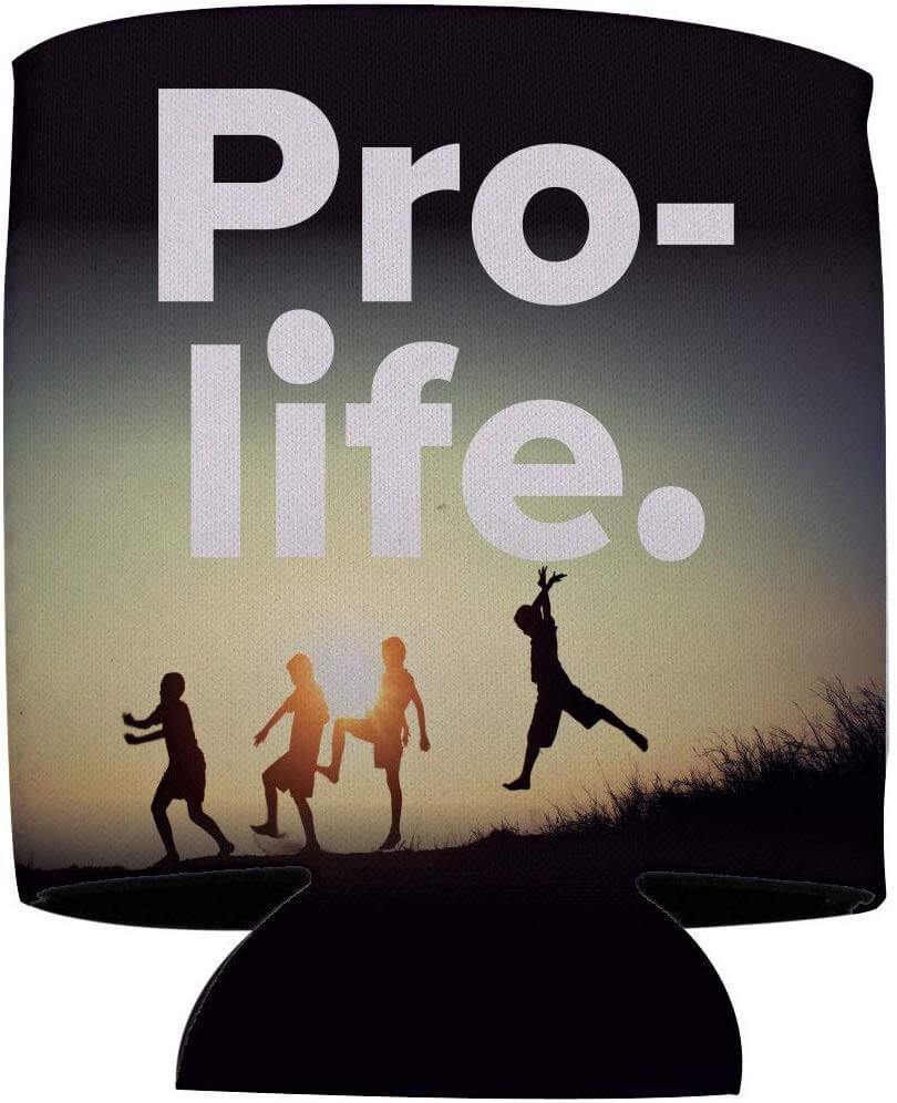 Pro Life Gift Pack - Yard Sign, Decal & Can Cooler - Image 3