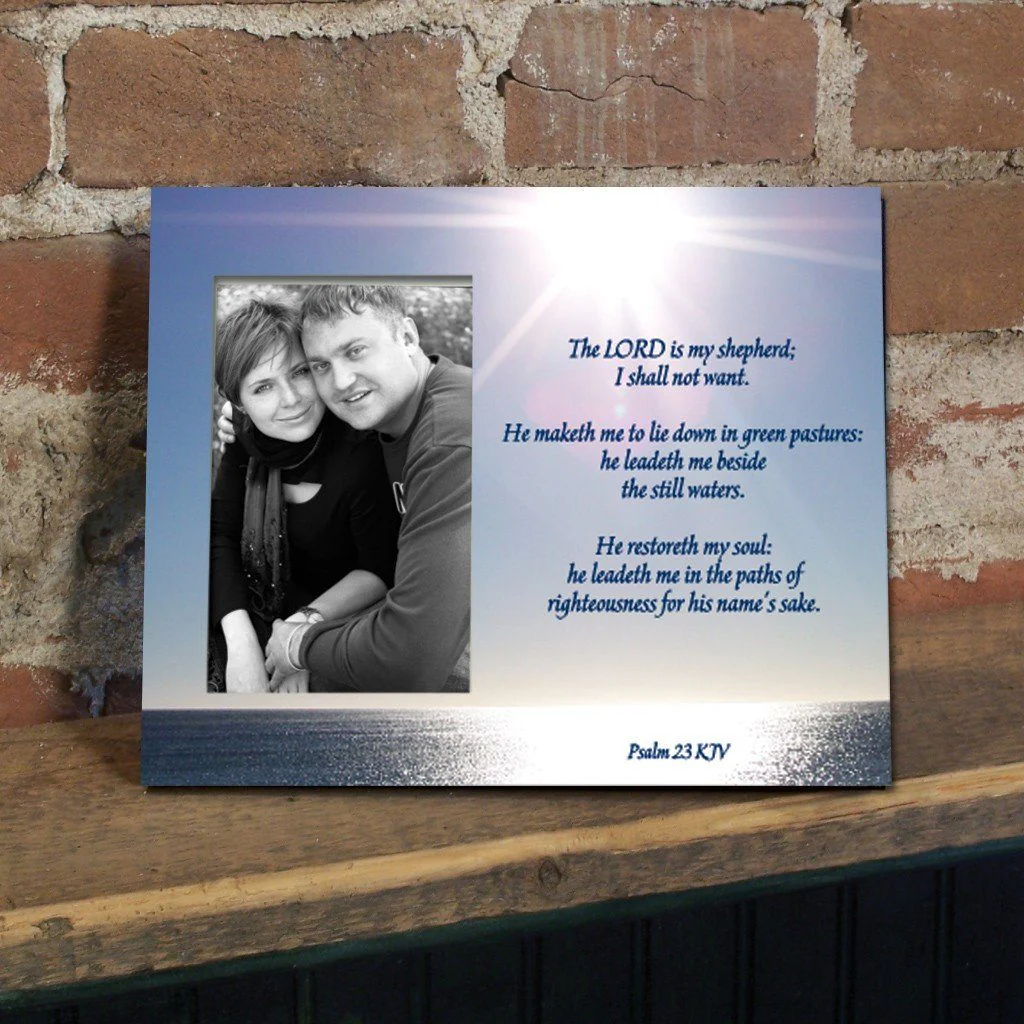 Psalm 23 Decorative Picture Frame