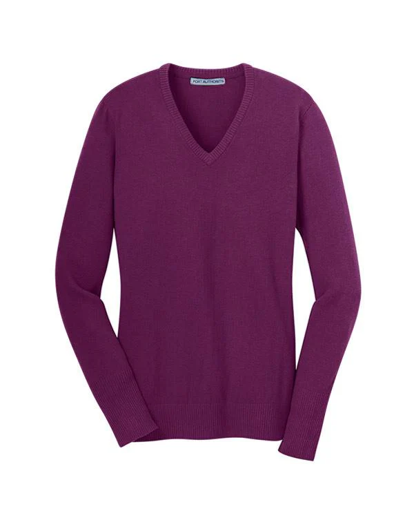 QCR Ladies' V-Neck Sweater - Image 4