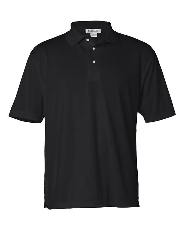 QCR Men's Tall FeatherLite Moisture Free Polo Shirt - Image 2