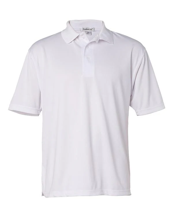 QCR Men's Tall FeatherLite Moisture Free Polo Shirt - Image 3