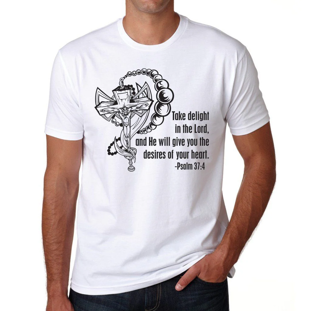 Religious Psalm 37:4 T-Shirt