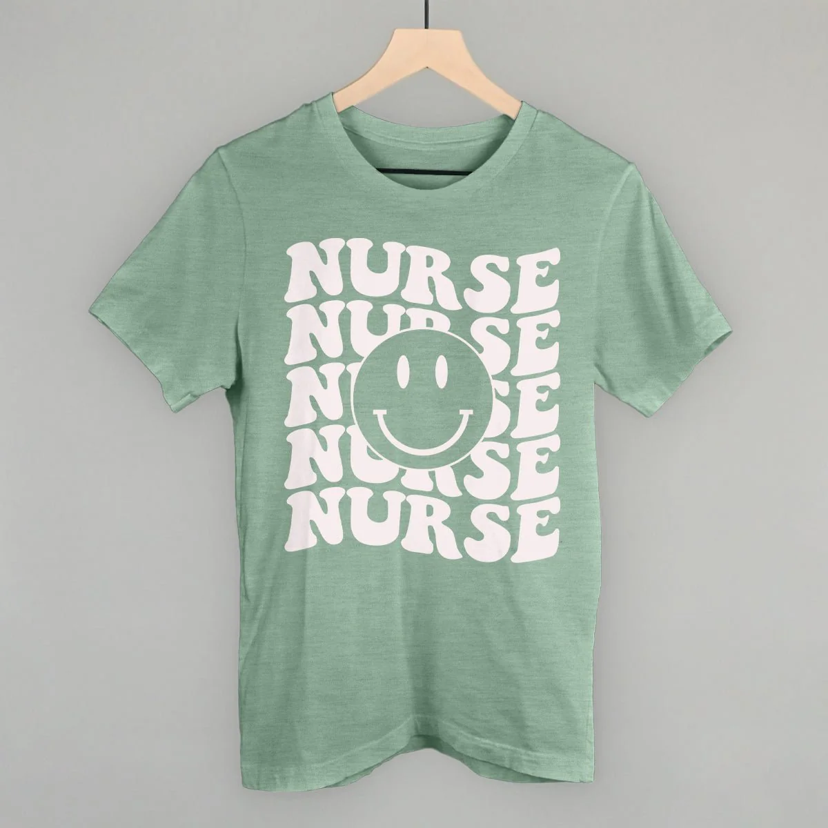 Retro Nurse Smiley (Repeated) - Image 3