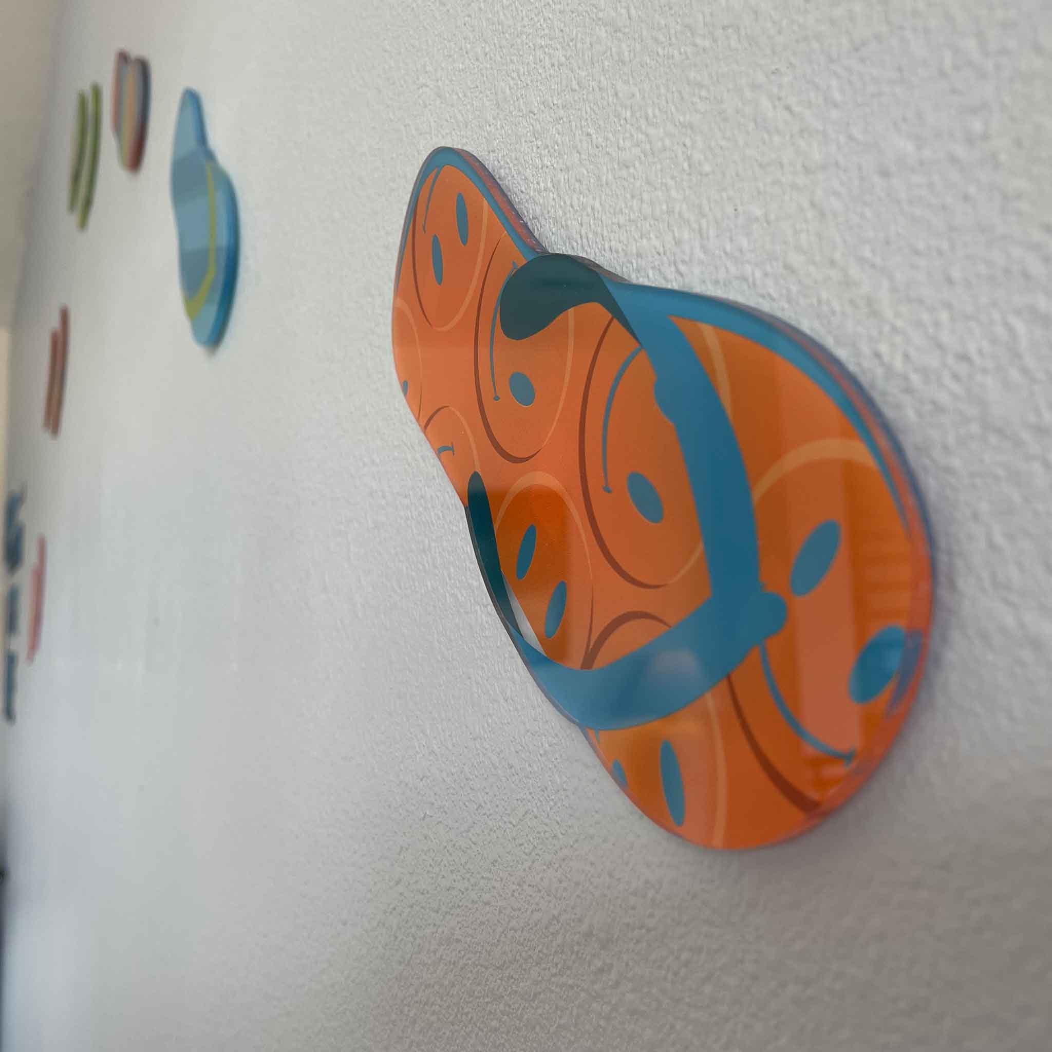 Sandal Wall Art, Original Print Under Acrylic Glass - Image 2