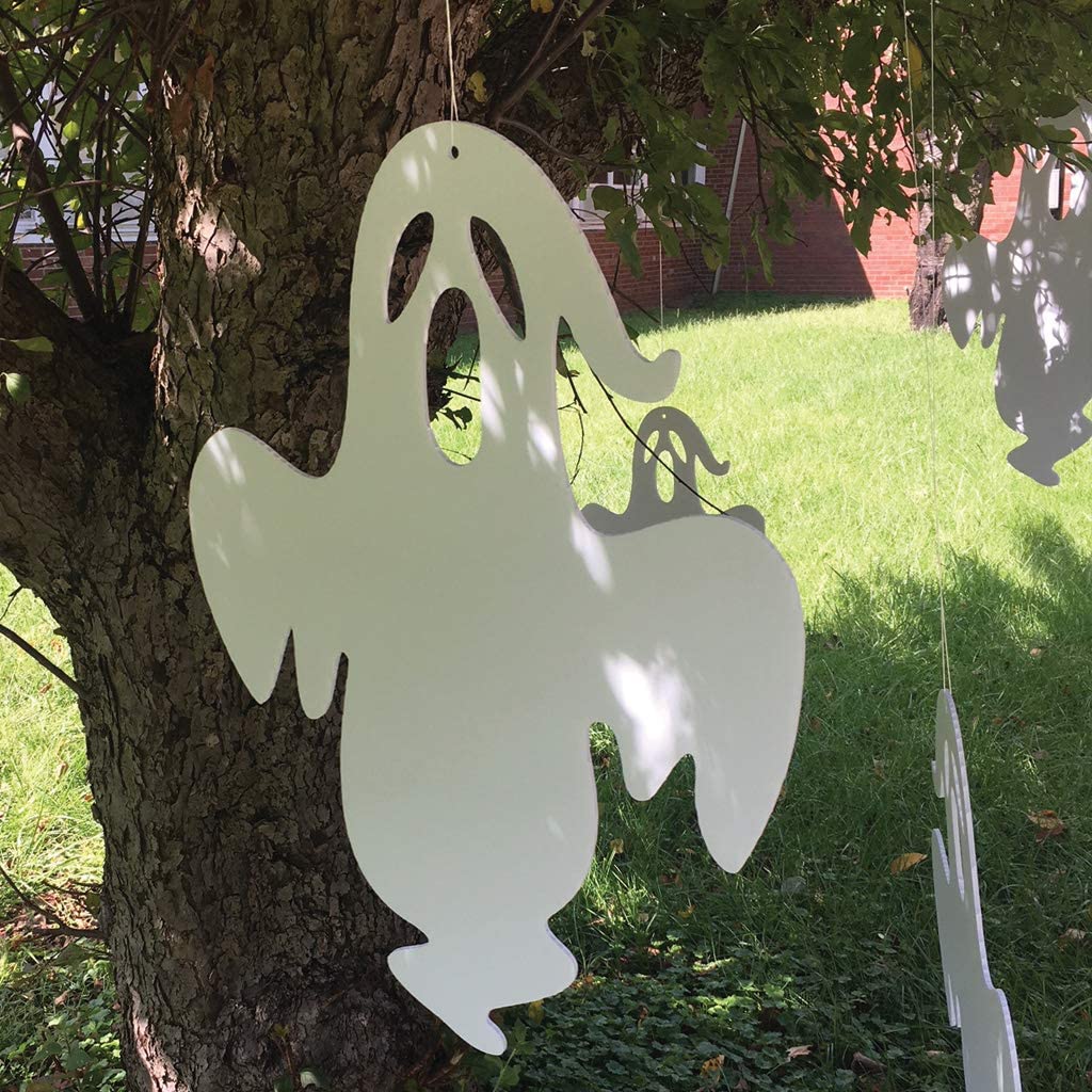 Scary Hanging Ghosts, Set of 13 - Image 3