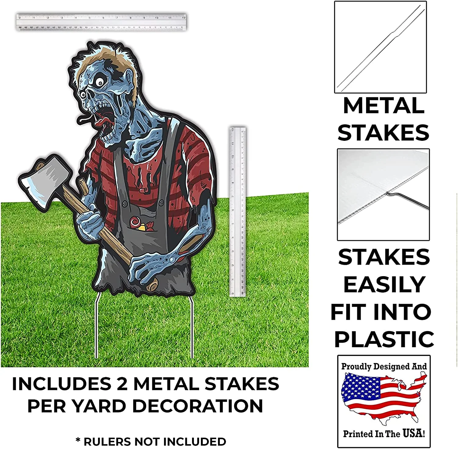 Scary Zombie Yard Signs - Image 2