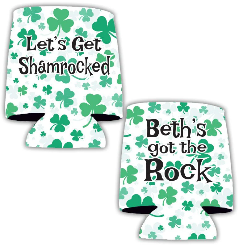 Custom Irish Bachelorette Party Can Coolers Pack - Image 3