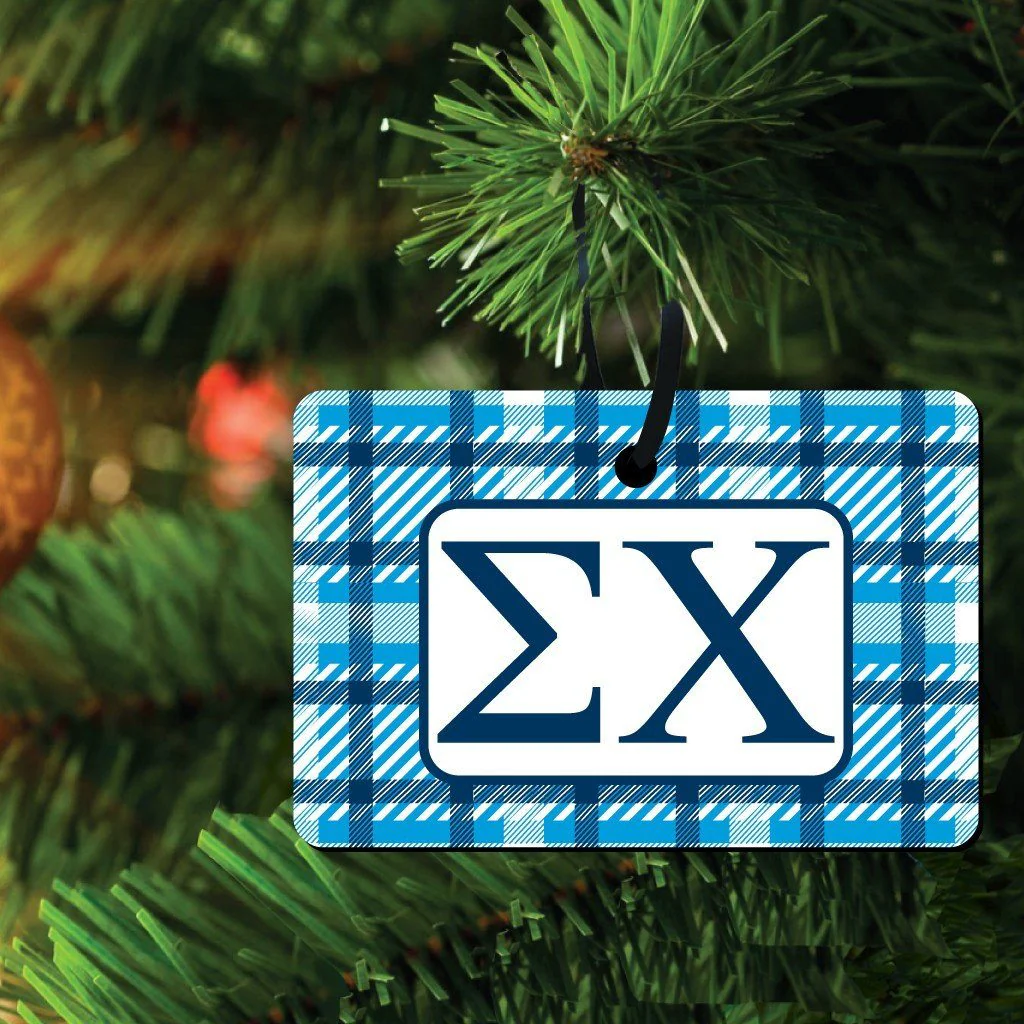 Sigma Chi Ornament Set of 3 Shapes - Image 3