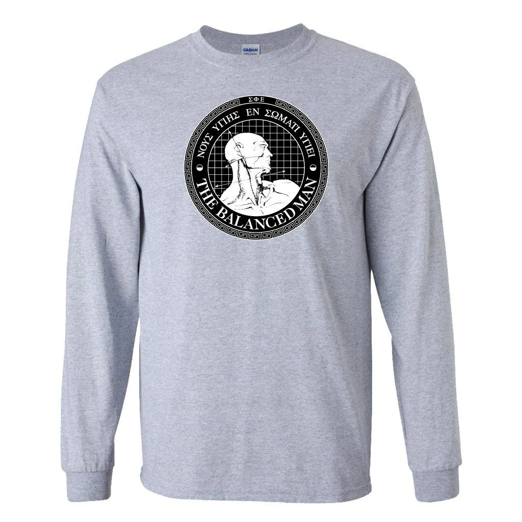 Sigma Phi Epsilon Long Sleeve T-shirt "The Balanced Man" - Image 2