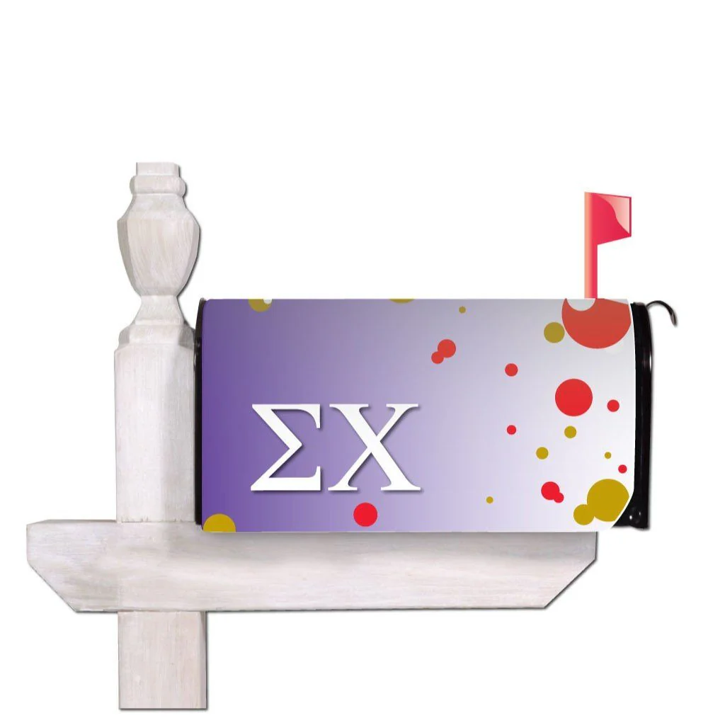 Sigma Phi Epsilon Dotted Magnetic Mailbox Cover