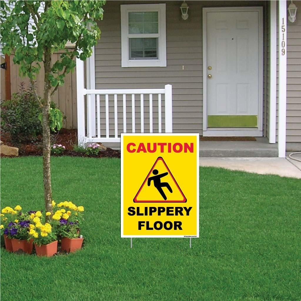 Slippery Floor Sign or Sticker - Image 3