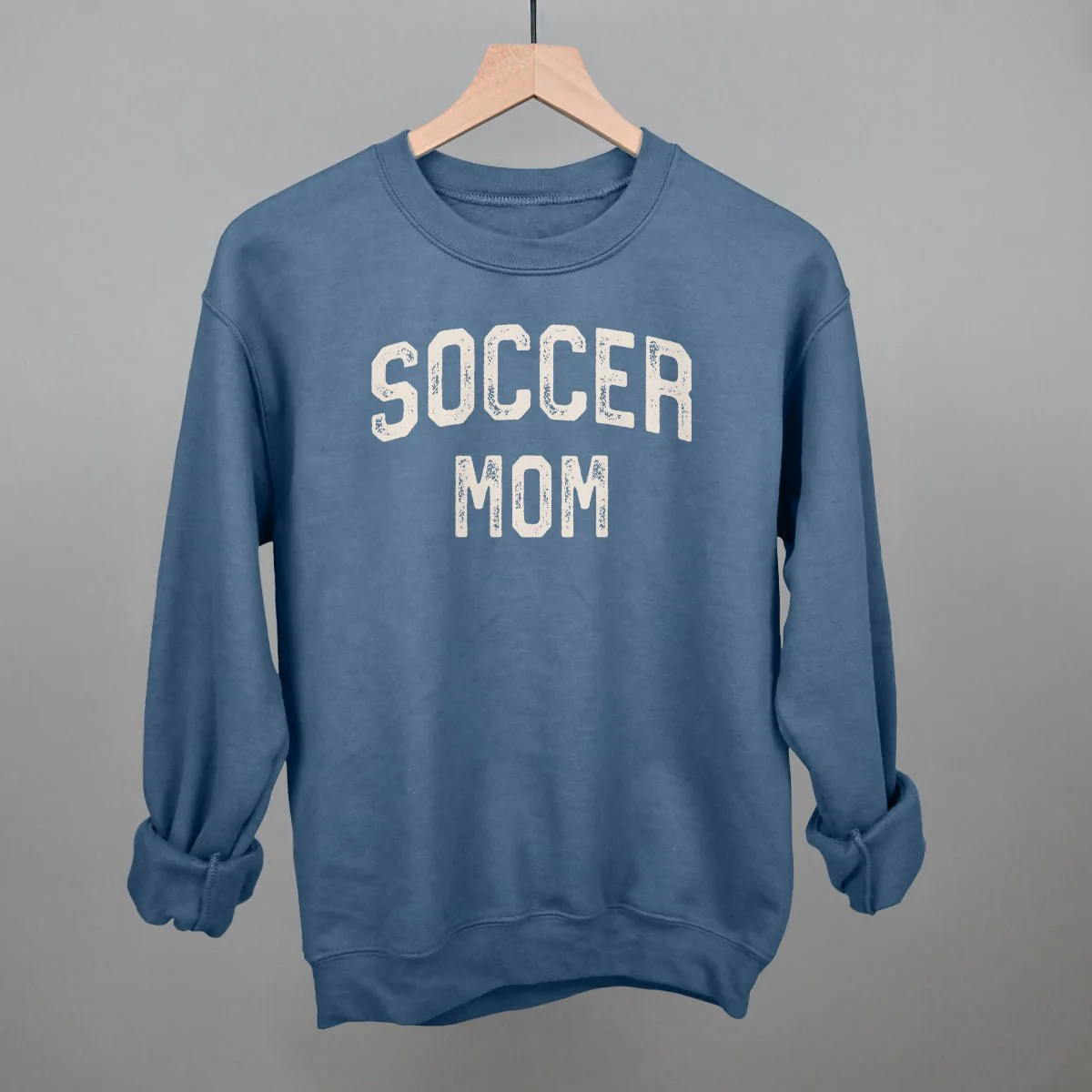 Soccer Mom Collegiate Distressed T-shirt - Image 6
