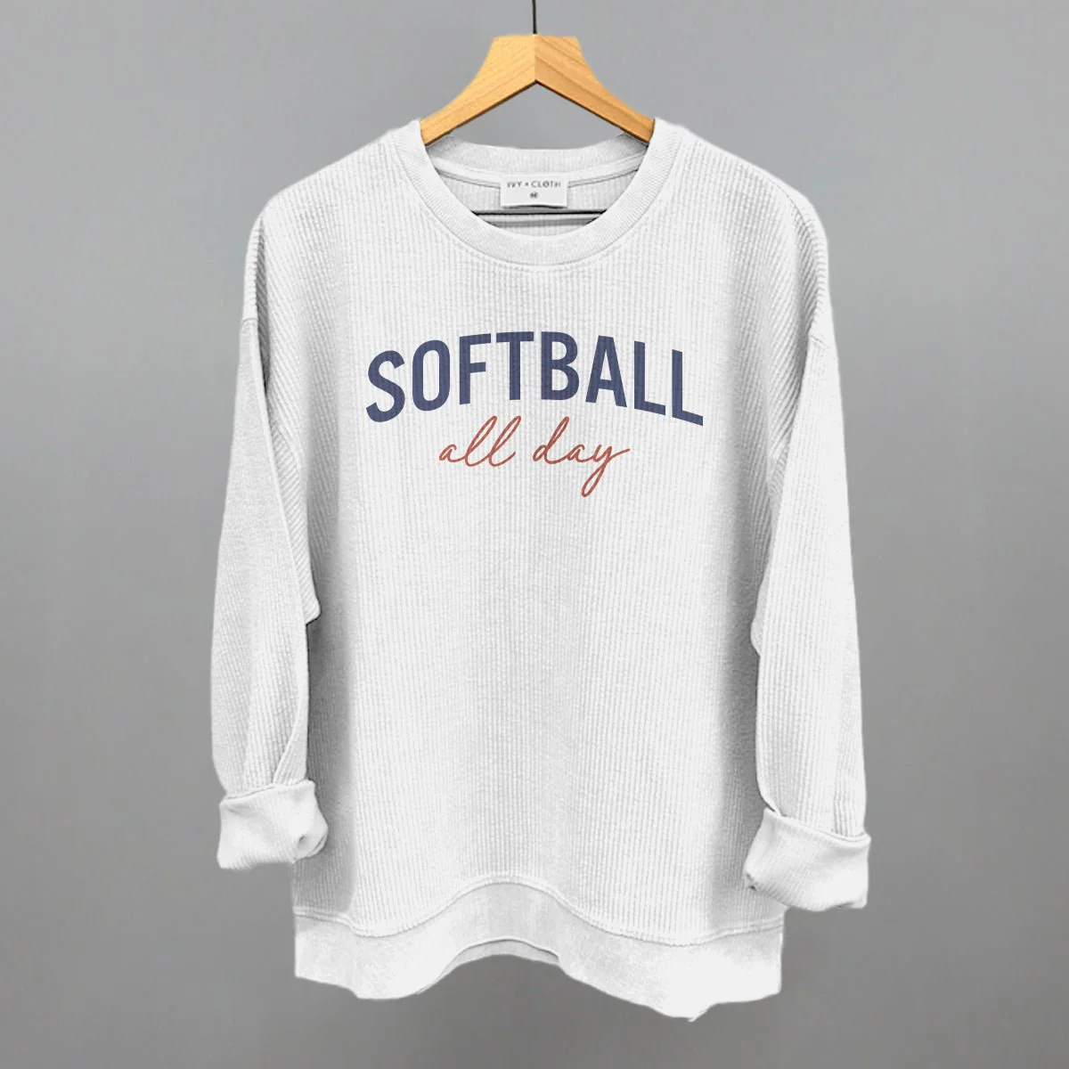 Softball All Day (Script) T-Shirt - Image 33