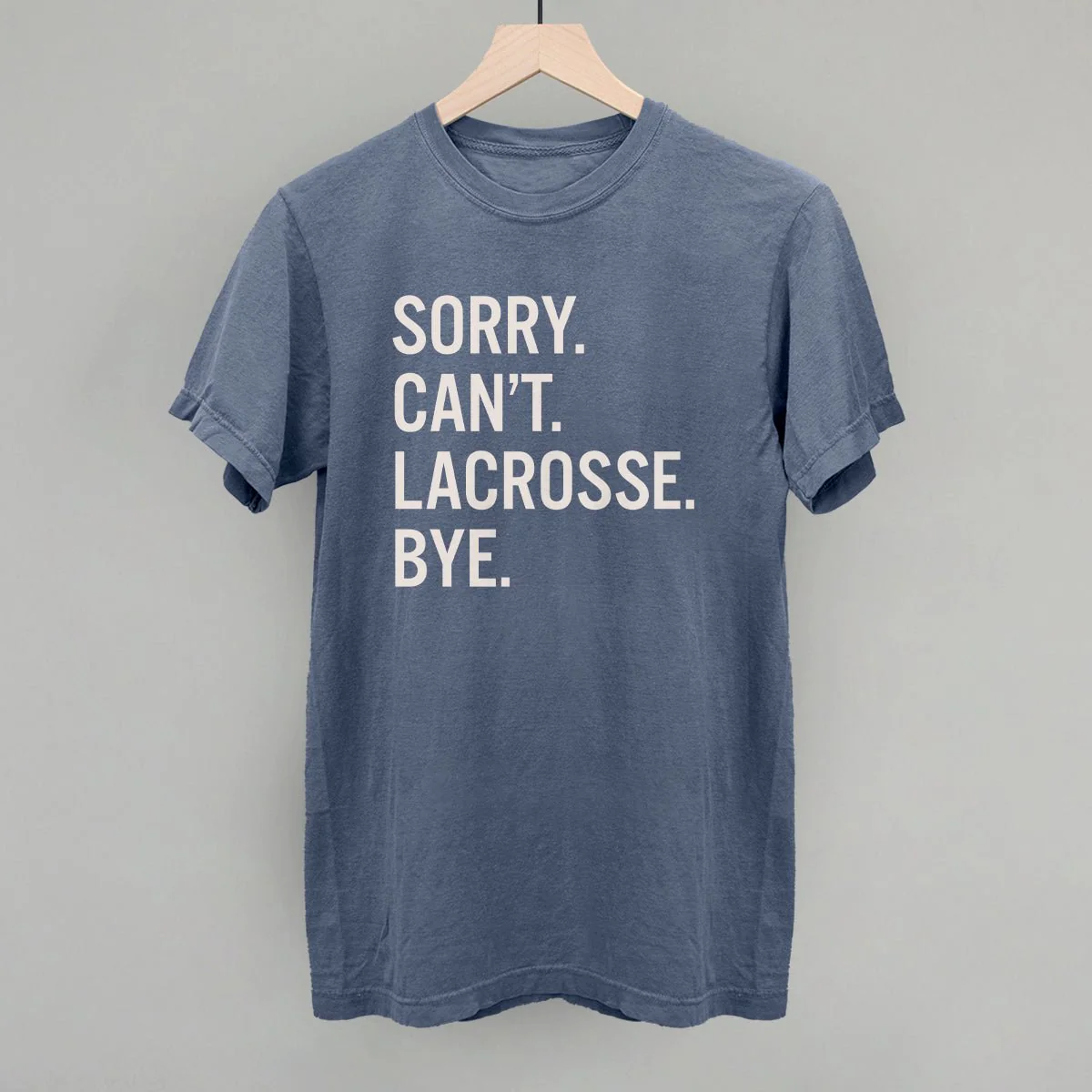 Sorry Can't Lacrosse Bye Sweatshirt - Image 3