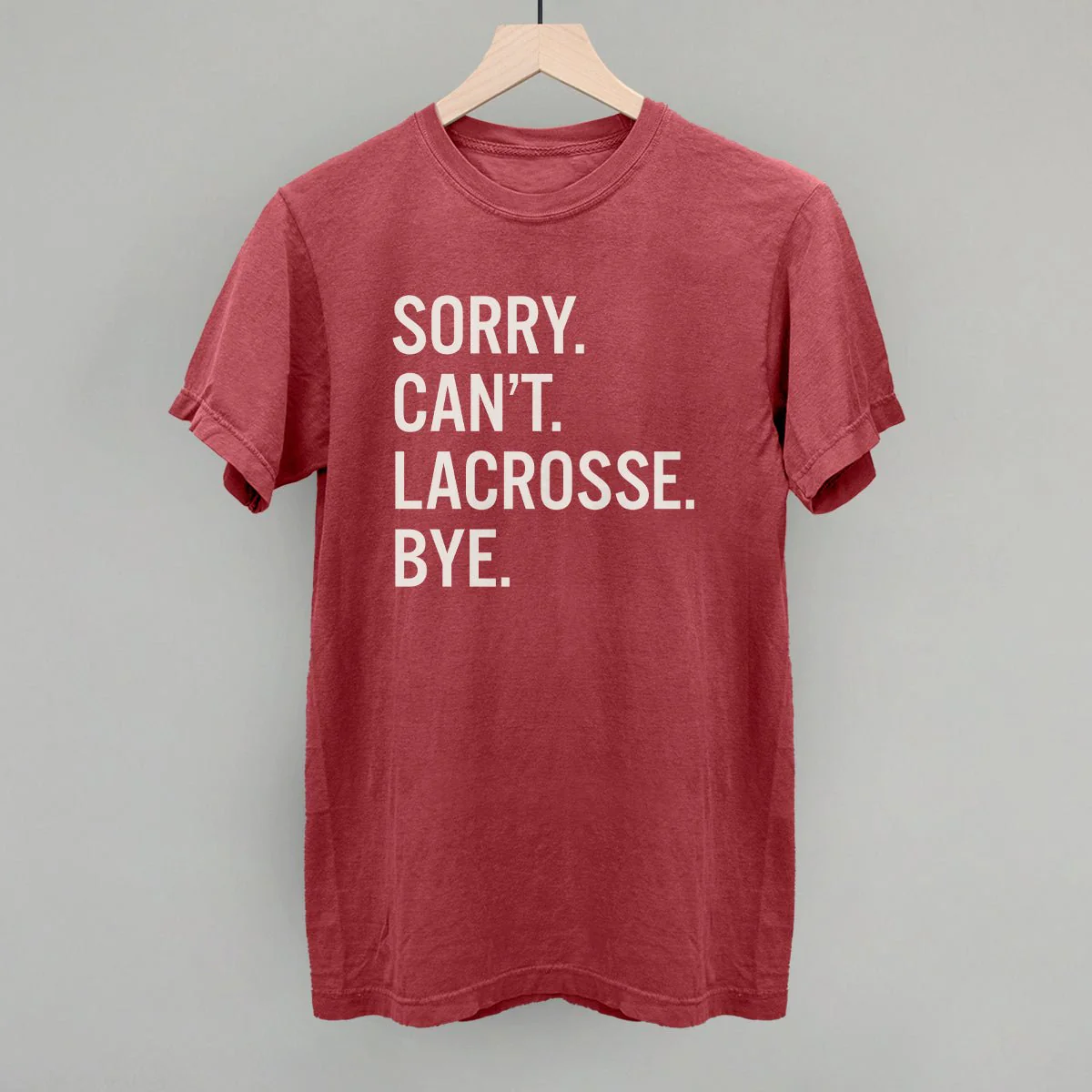 Sorry Can't Lacrosse Bye Sweatshirt - Image 4