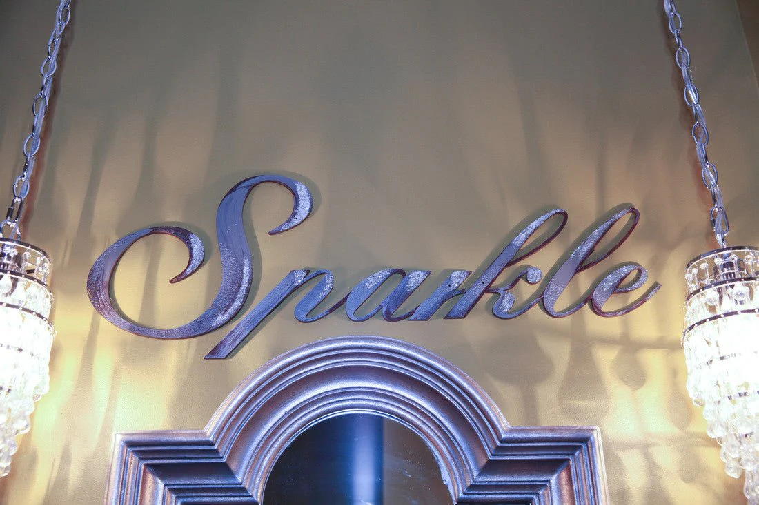 Sparkle Word Wall Decor