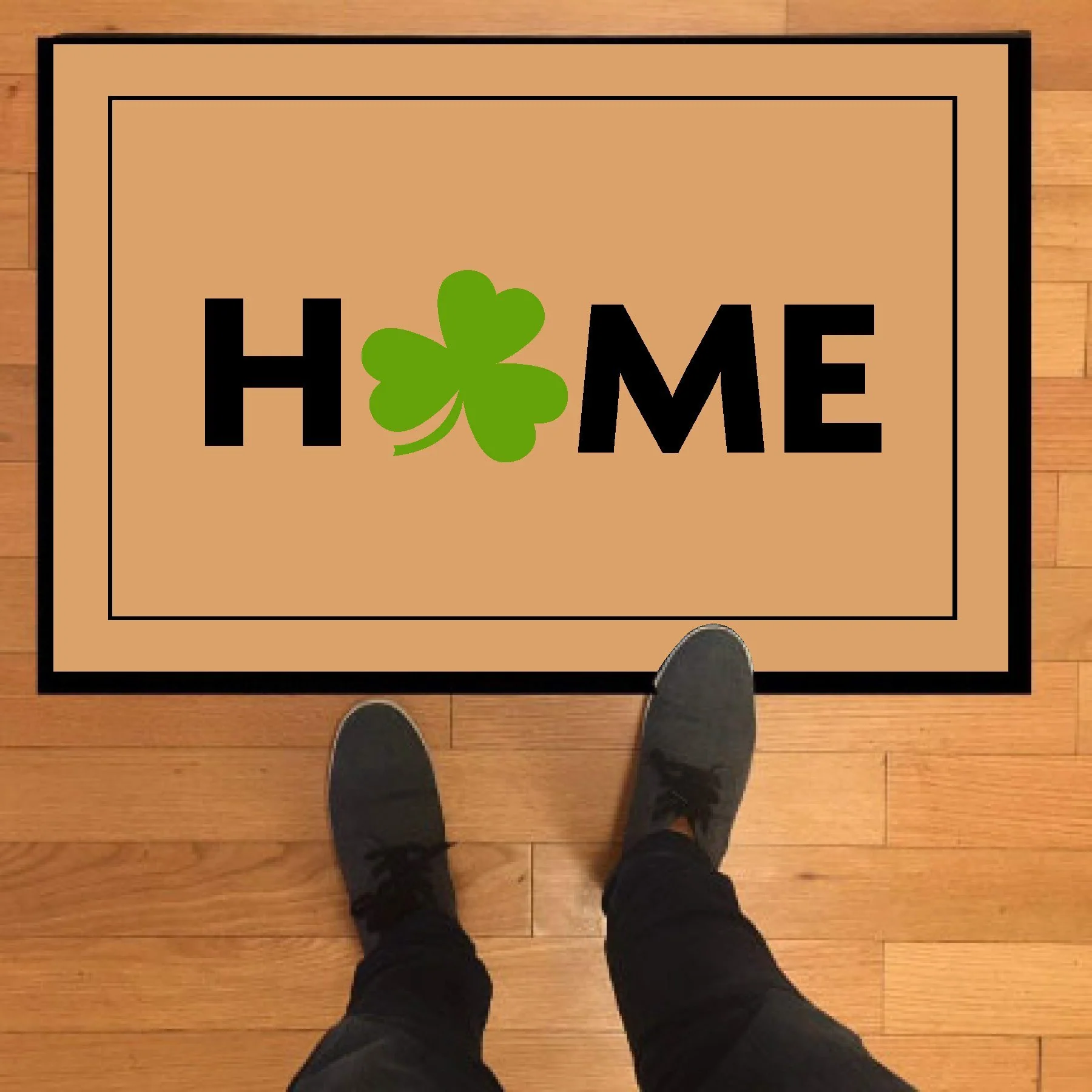 St Patrick's Day Doormat