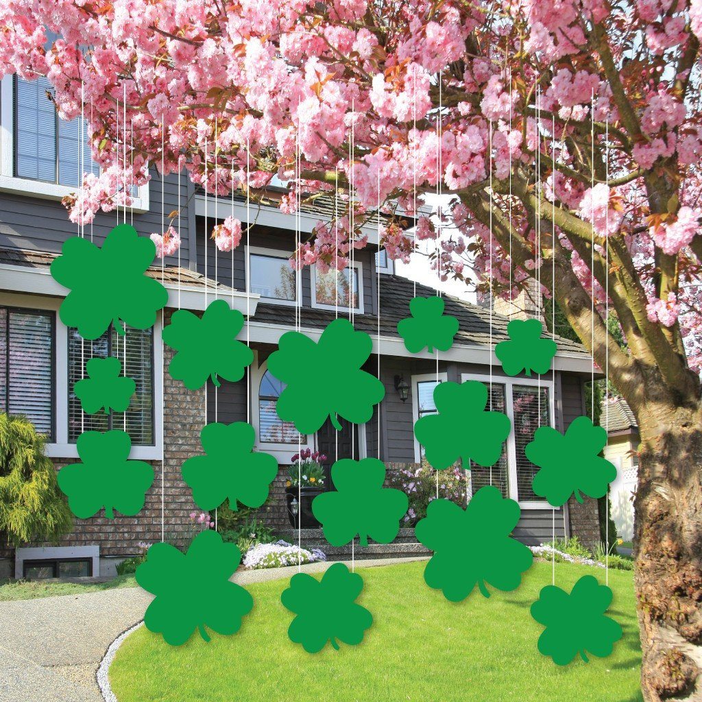 St. Patrick's Day Hanging Shamrocks Decorations