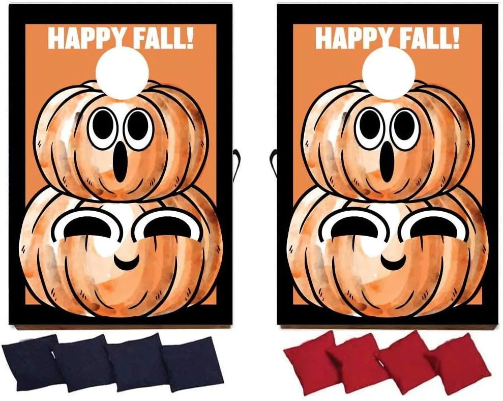 Stacked Pumpkins Halloween Bag Toss Game - Image 2