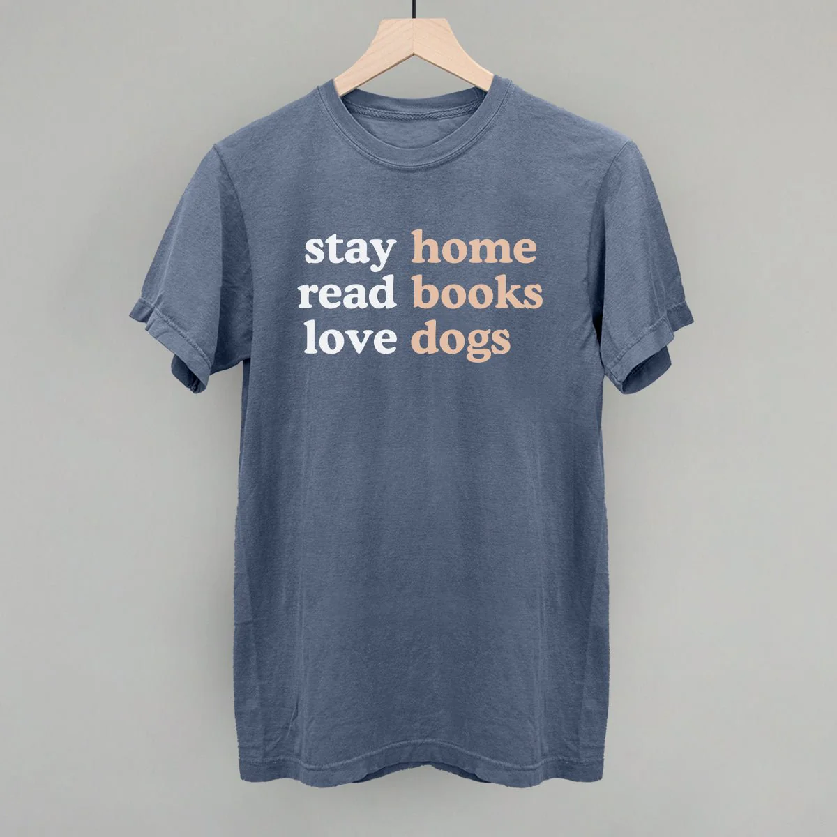 Stay Home Read Books Love Dogs Sweatshirt - Image 2