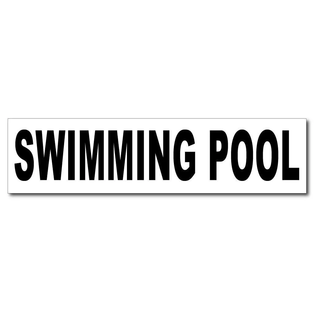 Swimming Pool Real Estate Yard Sign Rider Set - Image 2