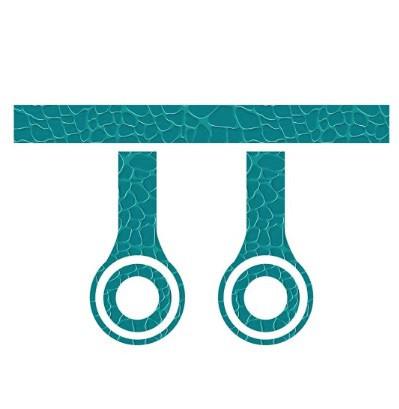 Teal Animal Print Skins for Beats Solo HD Headphones Set of 3 - Image 4