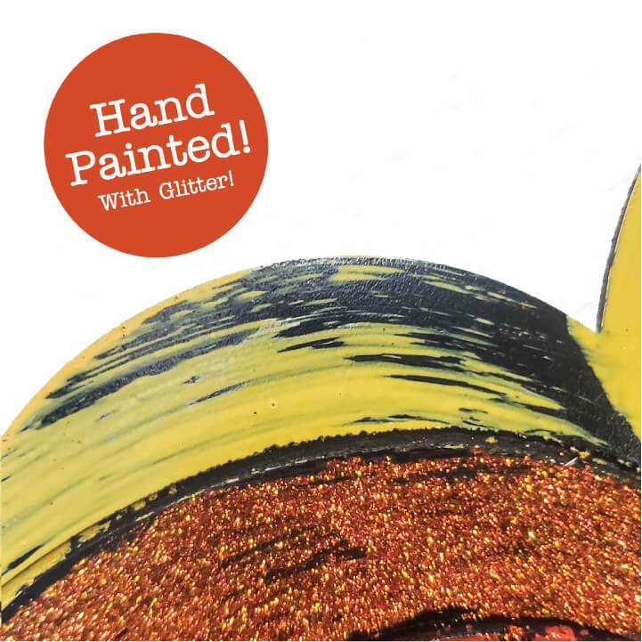 Thanksgiving Gobble Hand-painted Wall Decor - Image 2