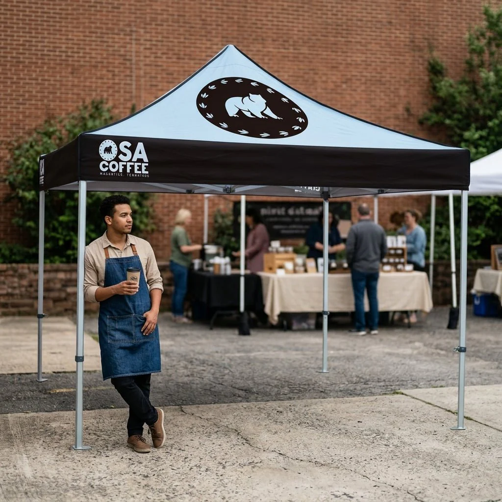 The Tank Custom Tent | Custom 10×10 Pop-Up Canopy Tent - Image 3