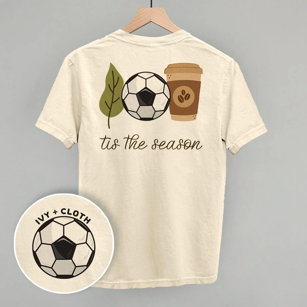 Tis The Season Soccer Doodle (Back Print) - Image 2