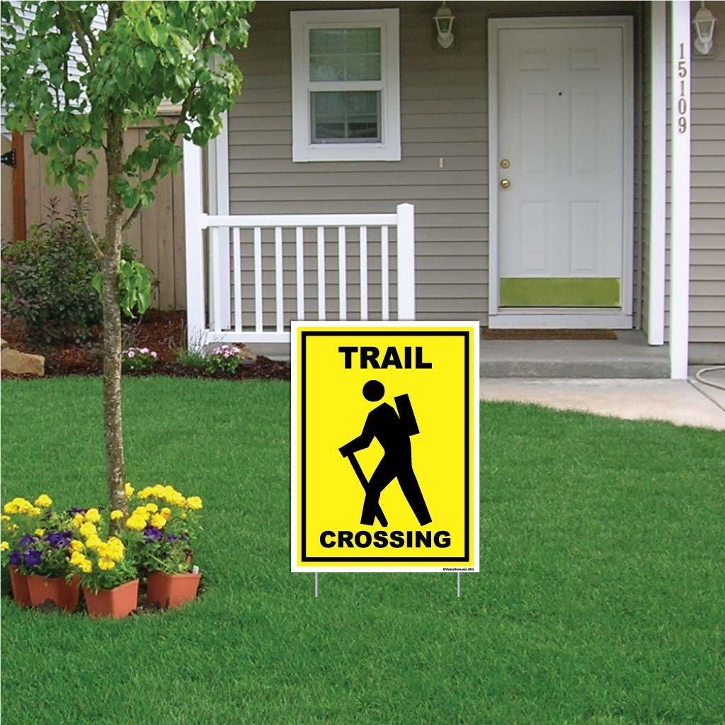 Trail Crossing Sign or Sticker - Image 5
