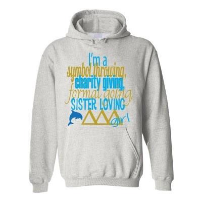 Tri Delta Hooded Sweatshirt