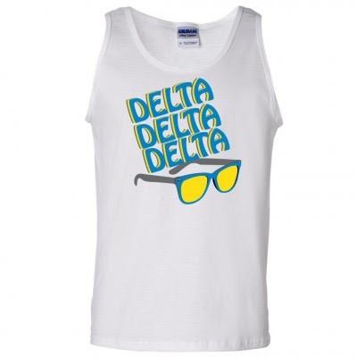 Tri Delta Men's Sunglasses Tank Tops