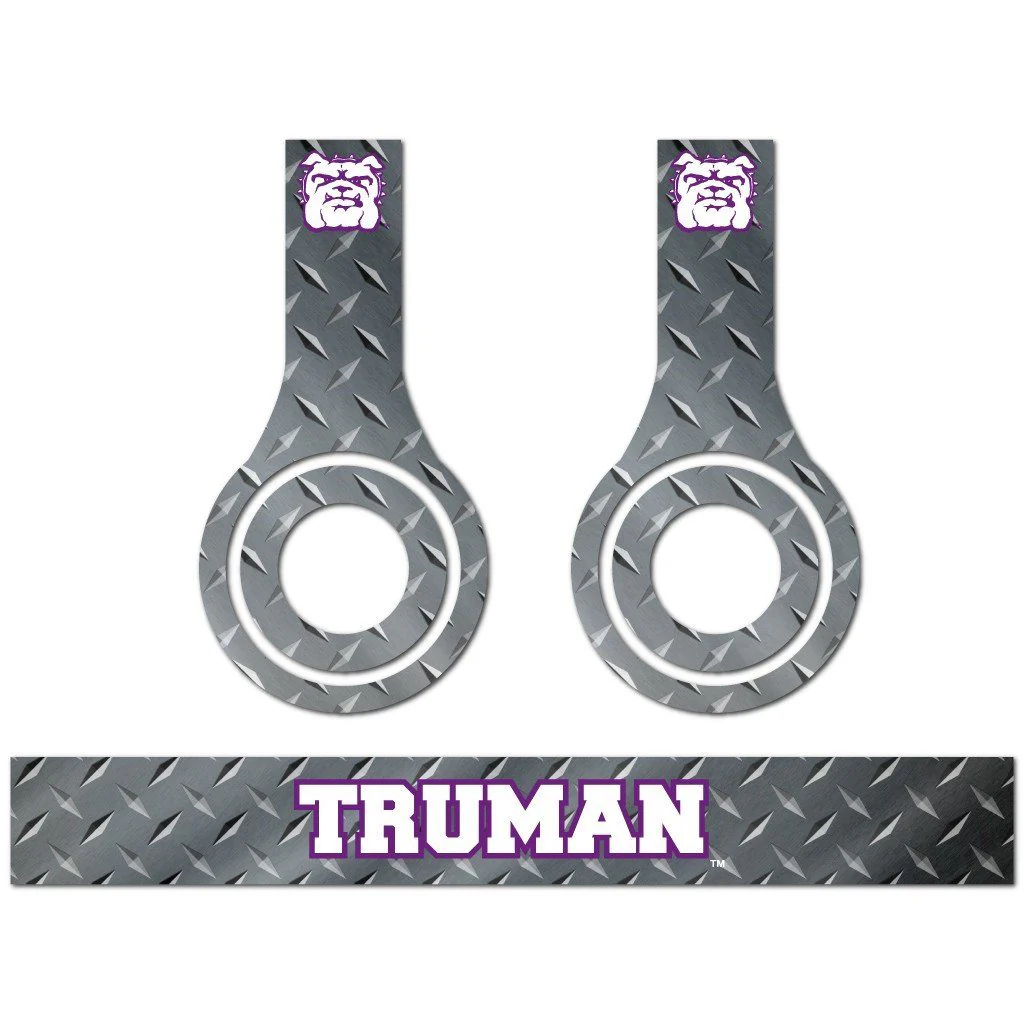Truman State University 3 Metal Patterns Skins for Beats Solo HD - Image 2