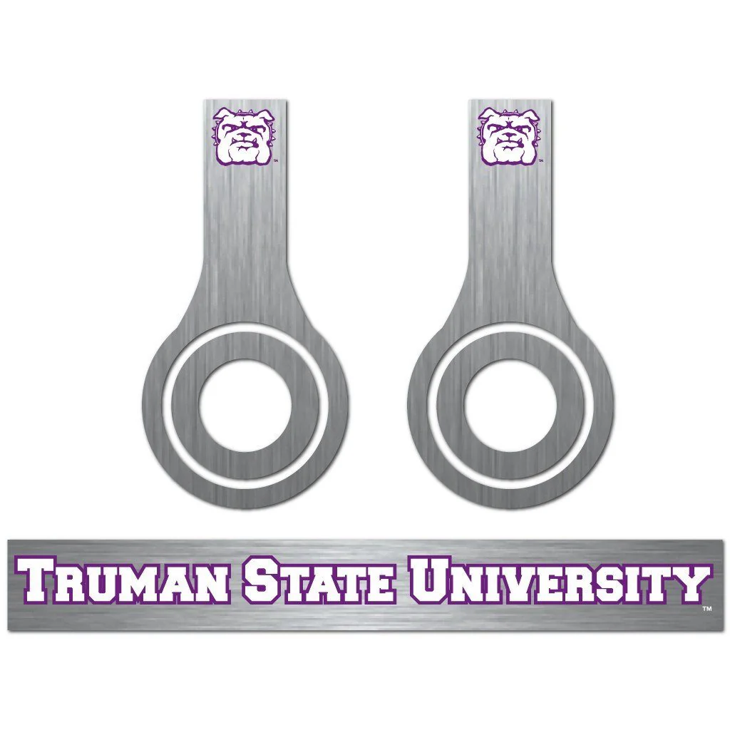 Truman State University 3 Metal Patterns Skins for Beats Solo HD - Image 3