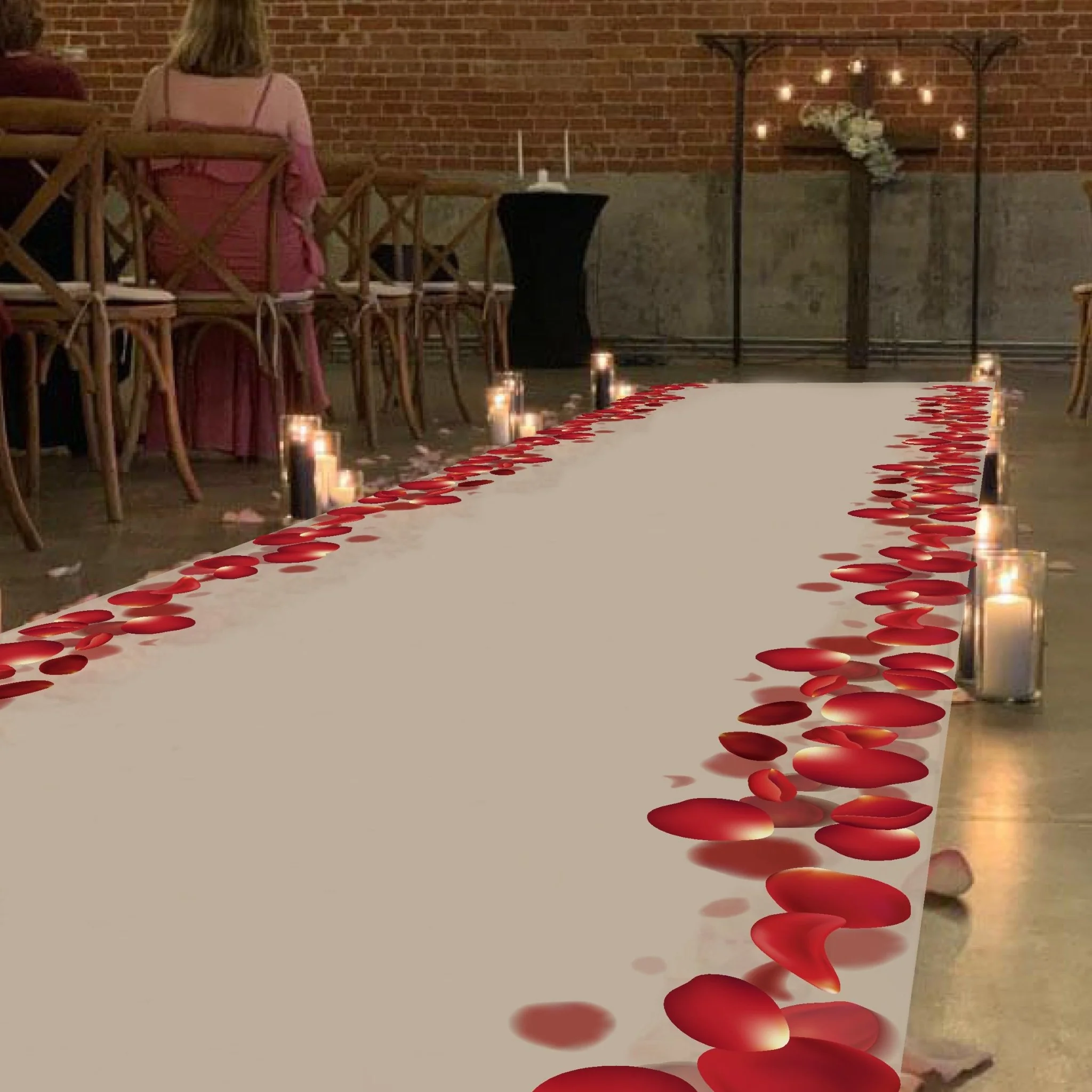 Two Shall Become One Wedding Aisle Runner - Image 3