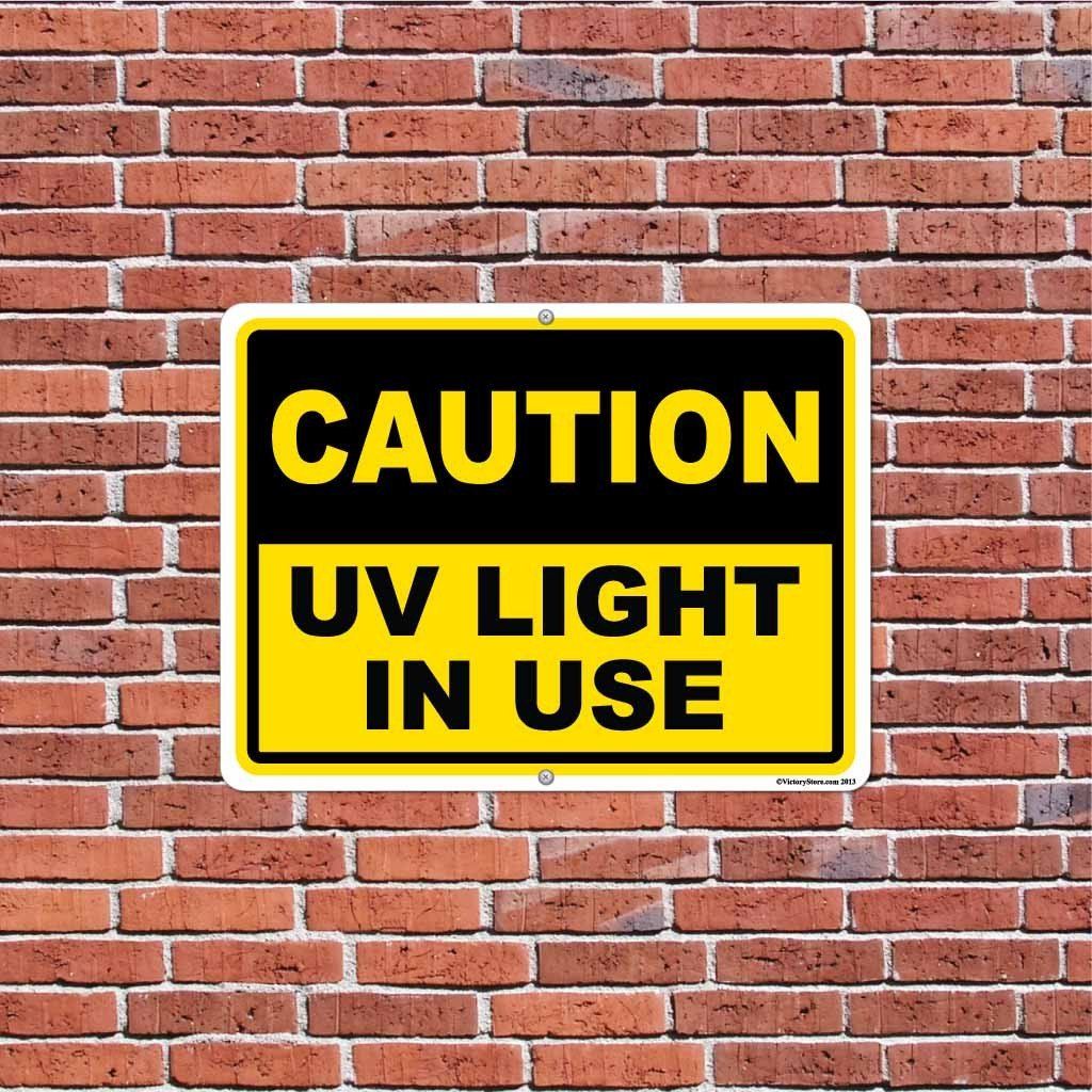 UV Light in Use Caution Sign or Sticker - Image 5