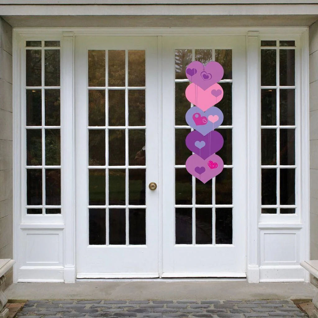 Valentine's Day Hearts Door Decoration