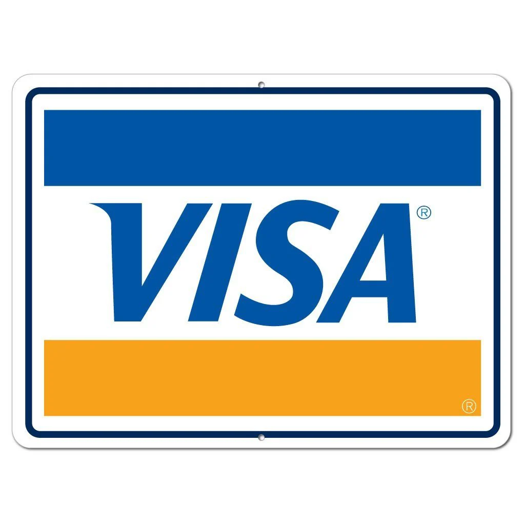 Visa Credit Card Sign or Sticker - #4 - Image 4