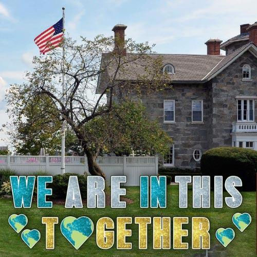 We Are In This Together Yard Letter Cards 23 pc Set