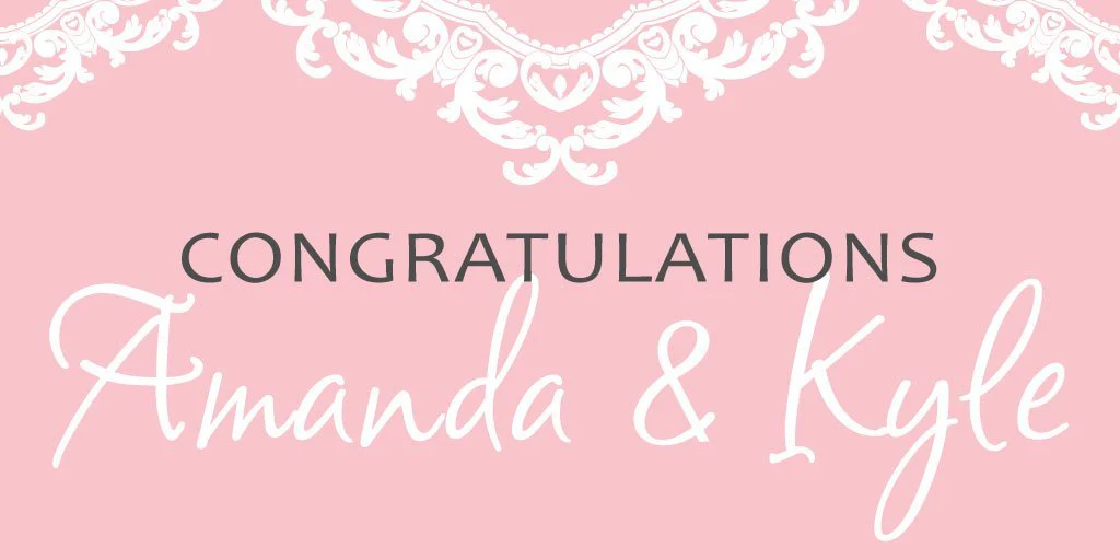 Wedding Lace Design Banner - Image 2