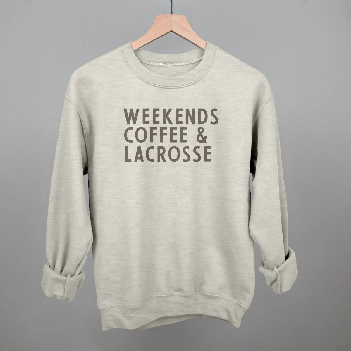 Weekends Coffee & Lacrosse T-shirt - Image 12