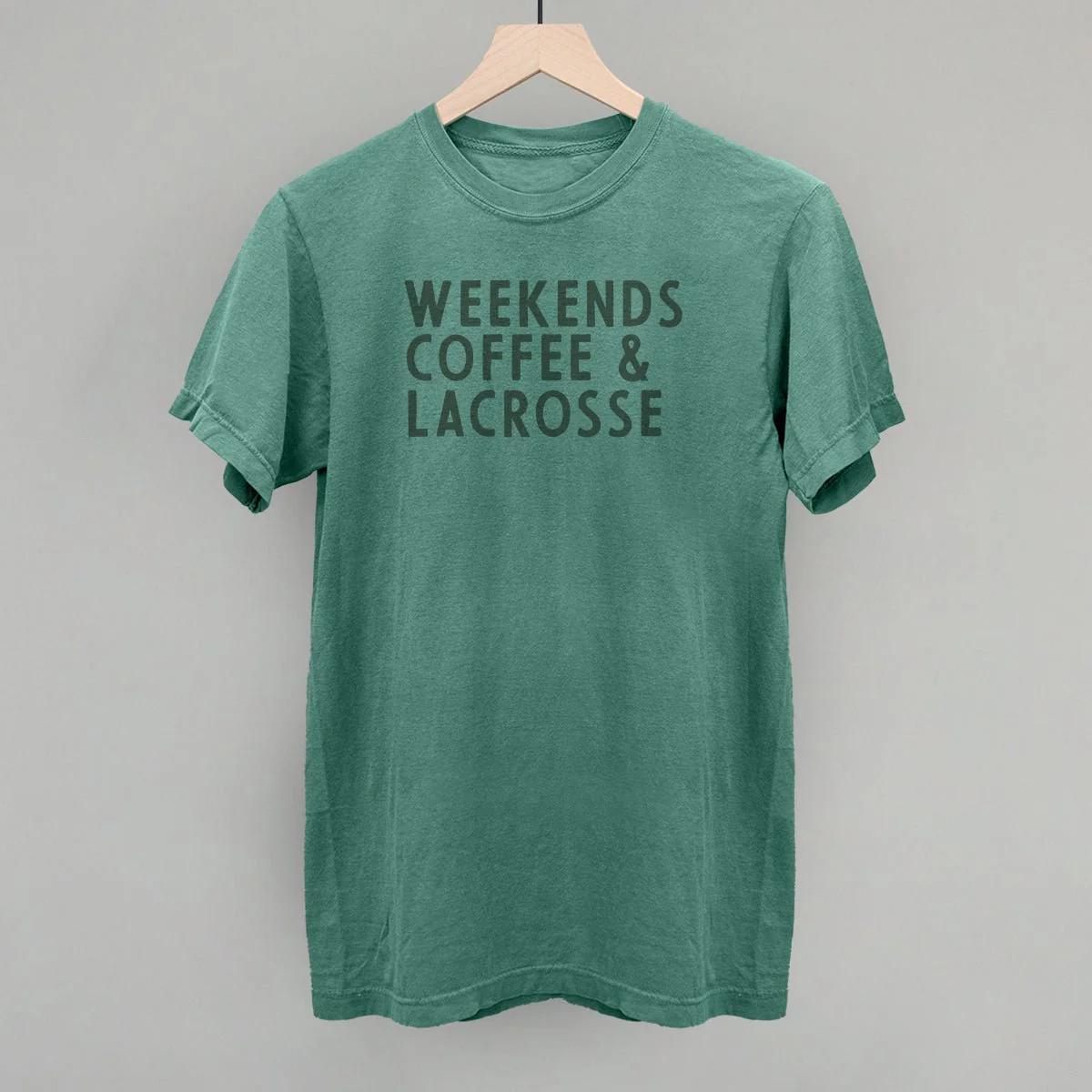 Weekends Coffee & Lacrosse T-shirt - Image 8